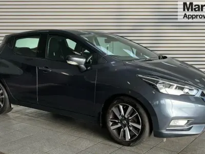 Used Nissan Micra Acenta 66 kW (90 HP) 2017 Grey Hatchback