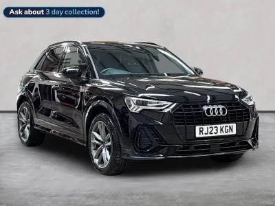 Used Audi Q3 Black Edition 150 HP (110 kW) 2023 Black SUV