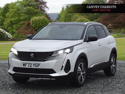 White Used 2022 Peugeot 3008 Allure+ Hatchback | £17,000 (Fair price)