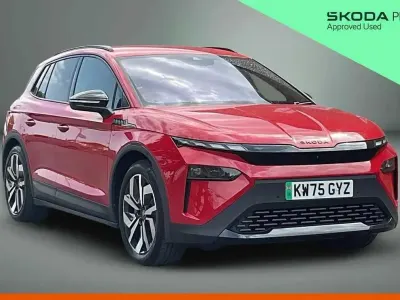 Used Skoda Elroq SportLine 210 kW (286 HP) 2026 Velvet red metallic SUV