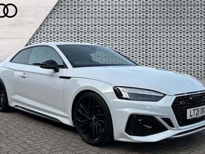 Used Audi RS5 Comfort 450 HP (330 kW) 2021 White Coupe
