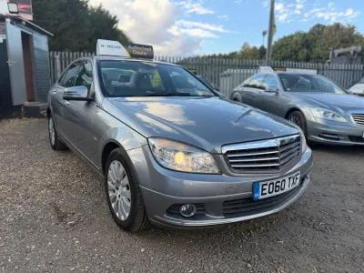 Used Mercedes C220 Elegance 170 HP (125 kW) 2010 Silver Sedan