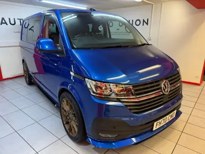 Used VW T6.1 Highline 147 HP (108 kW) 2021 Blue Van