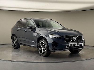 Denim blue Used 2021 Volvo XC60 Plus SUV | £30,200 (Fair price)