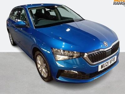 Used Skoda Scala SE Technology 2021 Blue Hatchback