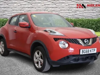 Used Nissan Juke Visia 94 HP (69 kW) 2018 Red SUV