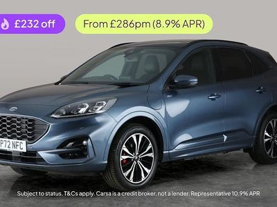 Blue Used 2022 Ford Kuga ST-Line X SUV | £18,259 (Good price)