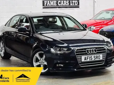 Used Audi A4 163 HP (119 kW) 2015 Blue Sedan