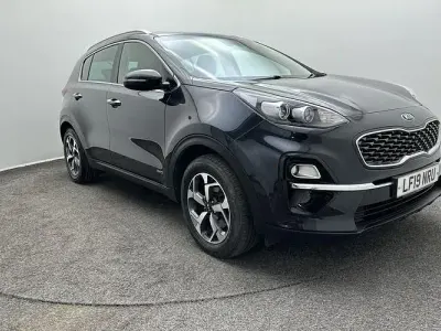 Used Kia Sportage 177 HP (130 kW) 2019 Black SUV