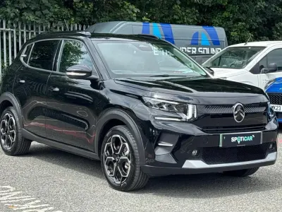 Used Citroën e-C3 83 kW (113 HP) 2025 Black Hatchback