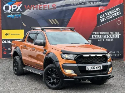 Used Ford Ranger Wildtrack 200 HP (147 kW) 2017 Orange Pickup