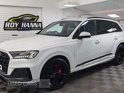 Begagnad Audi Q7 S-Line 286 HK (210 kW) 2022 Vit SUV
