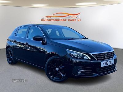 Used Peugeot 308 Allure 2018 Black Hatchback