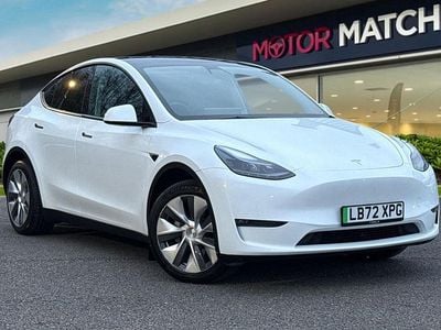 Used Tesla Model Y Long Range AWD 378 kW (514 HP) 2022 White SUV