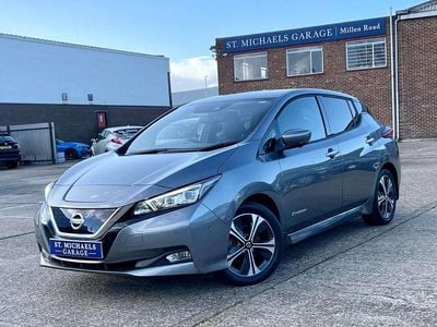 Used Nissan Leaf Tekna 110 kW (150 HP) 2019 Grey Hatchback