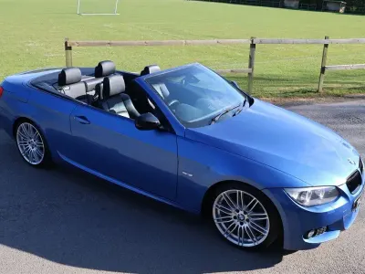 Used BMW 320 Cabriolet M Sport 2014 Blue Cabriolet