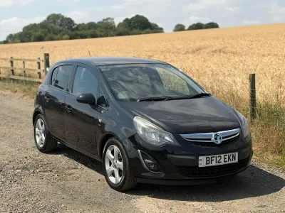 Used Vauxhall Corsa 2012 Black Hatchback