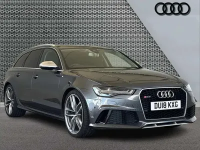 Used Audi RS6 Design 552 HP (405 kW) 2018 Grey Estate