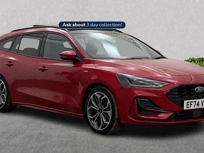 Begagnad Ford Focus ST-Line X 155 HK (114 kW) 2025 Röd Kombi