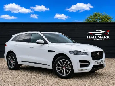 Begagnad Jaguar F-Pace R-Sport 180 HK (132 kW) 2018 Vit SUV
