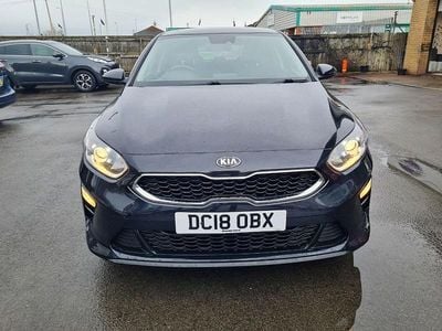 Used Kia Ceed 118 HP (86 kW) 2018 Black Hatchback