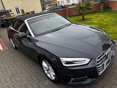 Used Audi A5 Cabriolet Sport 190 HP (139 kW) 2017 Grey Cabriolet