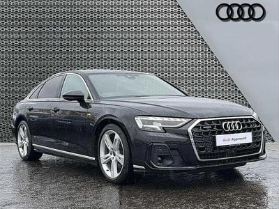 Used Audi A8L S-Line 281 HP (206 kW) 2023 Black Sedan