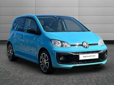 Begagnad VW up! R-line 65 HK (47 kW) 2022 Blå Halvkombi