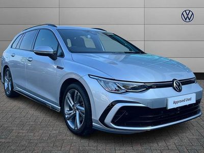 Second-hand VW Golf VIII R-line 147 CP (108 kW) 2022 Argintiu Break
