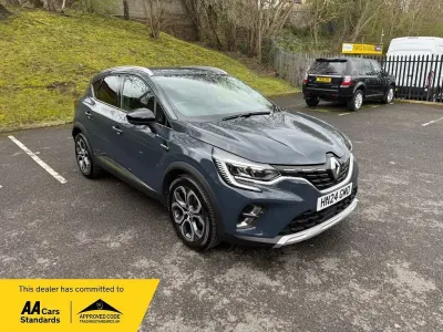 Used Renault Captur Techno 91 HP (66 kW) 2024 Blue SUV