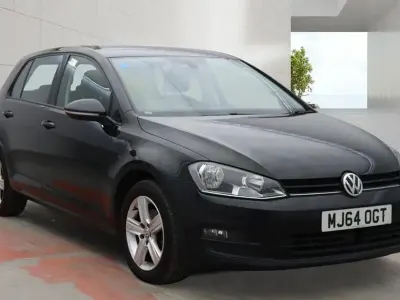 Used VW Golf VII Match 103 HP (75 kW) 2014 Black Hatchback