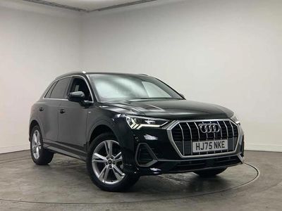 Used Audi Q3 S-Line 150 HP (110 kW) 2025 Black SUV