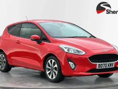 Used Ford Fiesta Trend 125 HP (91 kW) 2020 Red Hatchback