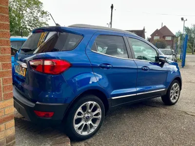 Used Ford Ecosport Titanium 125 HP (91 kW) 2020 Blue SUV