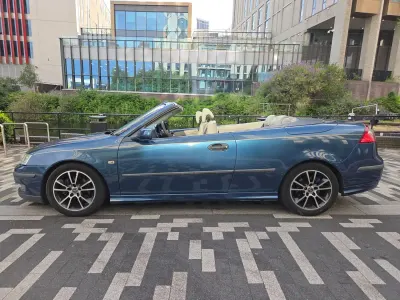 Used Saab 9-3 Cabriolet Linear 2006 Blue Cabriolet