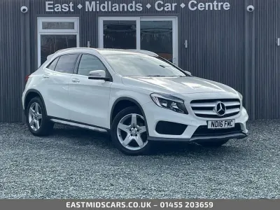 Used Mercedes GLA200 AMG line 136 HP (100 kW) 2016 White SUV