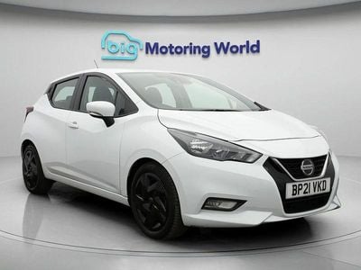 White Used 2021 Nissan Micra Acenta Hatchback | £12,200 (Fair price)