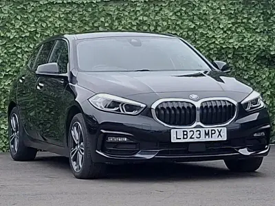 Used BMW 116 Sport Line 114 HP (83 kW) 2023 Black Hatchback