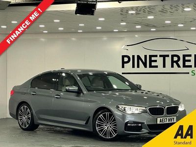 Used BMW 520 M Sport 190 HP (139 kW) 2017 Blue Sedan