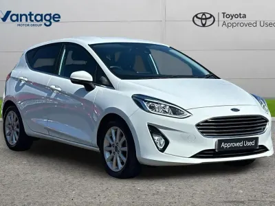 Used Ford Fiesta Titanium 94 HP (69 kW) 2020 White Hatchback