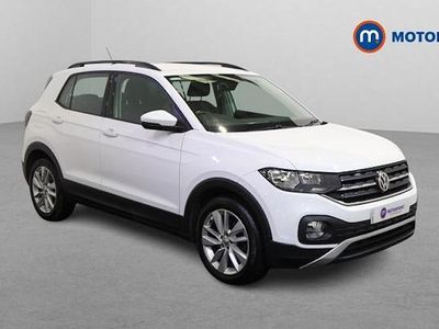 Used VW T-Cross SE 116 HP (85 kW) 2019 White SUV