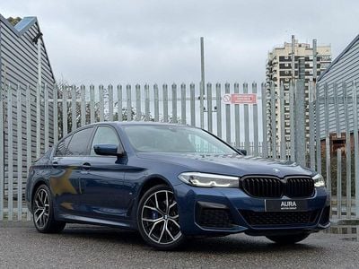 Used BMW 530e M Sport 2021 Blue Sedan