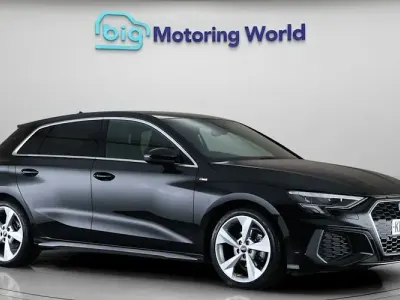 Used Audi A3 Sportback S-Line 110 HP (80 kW) 2022 Black Hatchback