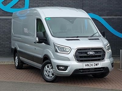 Begagnad Ford Transit Limited 170 HK (125 kW) 2024 Silver Van