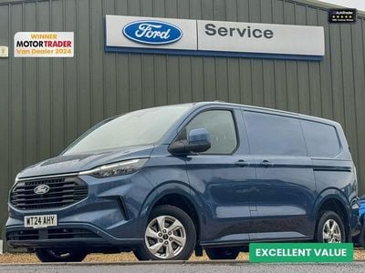 Blue Used 2024 Ford Transit Custom Limited Van | £27,440 (Good price)