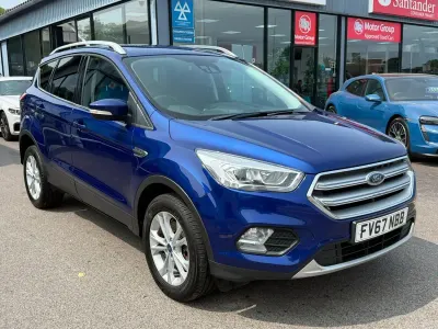 Used Ford Kuga Titanium 120 HP (88 kW) 2017 Blue SUV