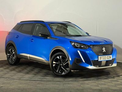 Begagnad Peugeot 2008 Allure Premium 2022 Blå SUV