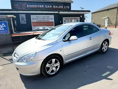 Gebraucht Peugeot 307 CC 2004 Silber Cabrio