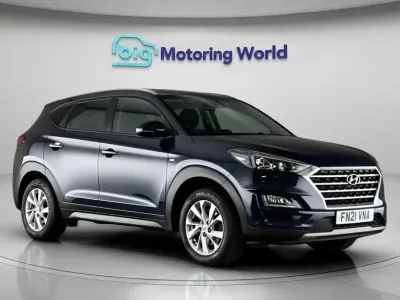 Używany Hyundai Tucson SE 115 KM (84 kW) 2021 Niebieski SUV