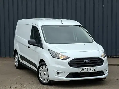 Used Ford Transit Trend 100 HP (73 kW) 2024 White Van